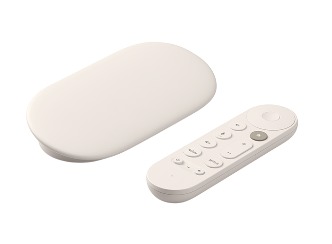 Google TV Streamer 4K 2024 – Porcelain